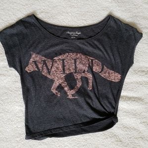 Short Sleeve Crop Top